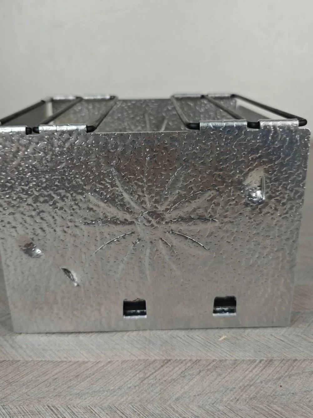 Sterno Portable Aluminum Folding Stove Outdoor Cooking Durable Compact NEW 2007